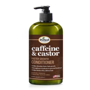 Difeel Caffeine & Castor Acondicionador Anticaída - Pro Crecimiento 355ml