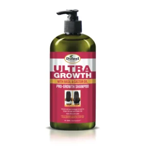 Difeel Ultra Growth Basil & Castor Shampoo Anticaída - Pro Crecimiento 1L